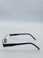 Burberry Black Rimless Rectangle Eyeglasses image number 4
