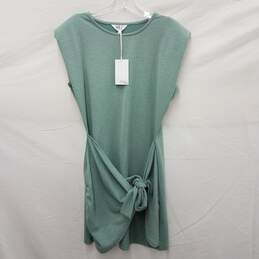 NWT Ashleen 100% Cotton Sleeveless WM's Pale Green Dress M