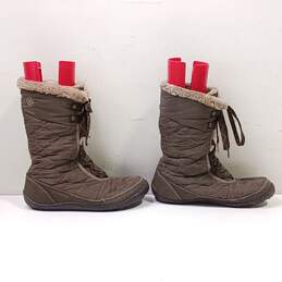 Columbia Women's Minx Mid II Omni Heat Brown Quilted Winter Boots Size 8 alternative image