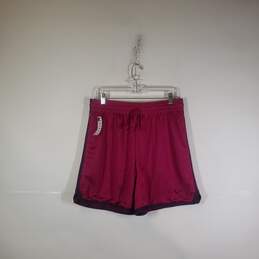 Womens Regular Fit Drawstring Waist Athletic Shorts Size Medium