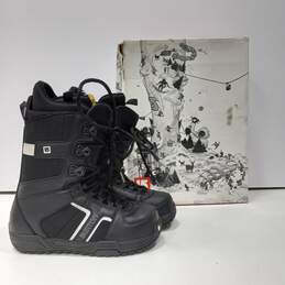 Burton Invader Men's Black Snowboard Boots Size 9 IOB