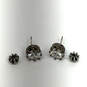 Designer Juicy Couture Black Label Princess Cubic Zirconia Studs Earrings image number 1