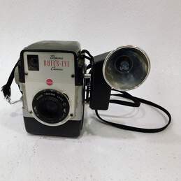Vintage Kodak Brownie Bulls Eye Camera With Detachable Flash