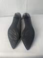 Anne Klein Women Gray and Steel Gray Heel Shoe Size 7.5M image number 3