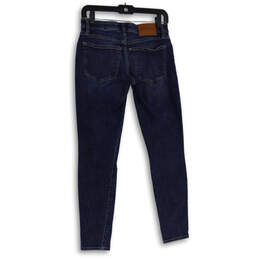 Womens Blue Denim Medium Wash 5-Pocket Design Skinny Jeans Size 4/27 Reg alternative image