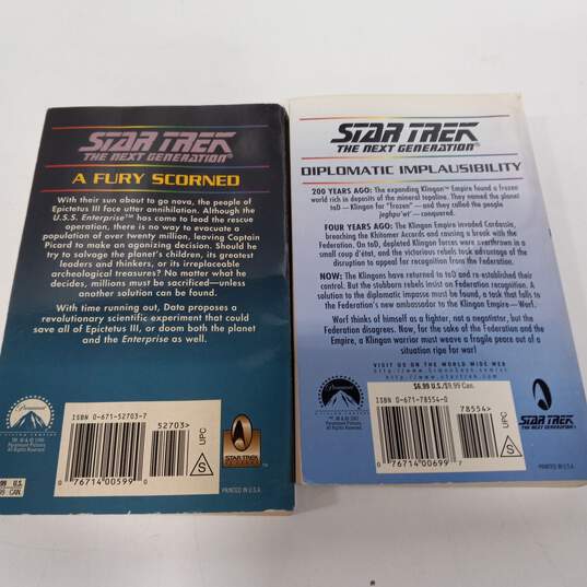 Bundle of Star Trek The Next Generation Novels image number 3