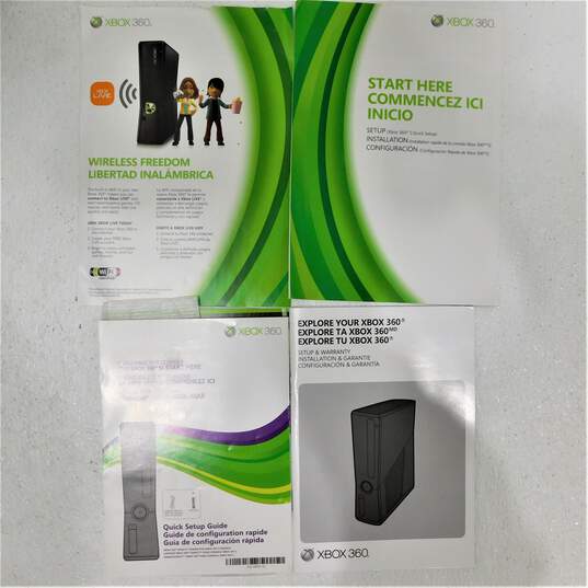 Microsoft Xbox 360 S 4 GB IOB w/ 5 Games Monster Jam image number 8