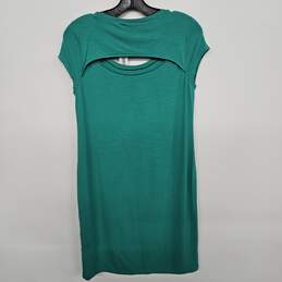 Zenergy Green Short Sleeve Flowy Dress alternative image