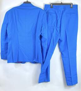Oppo Suits Men Blue 3 Pc Set Suit Sz 46 alternative image