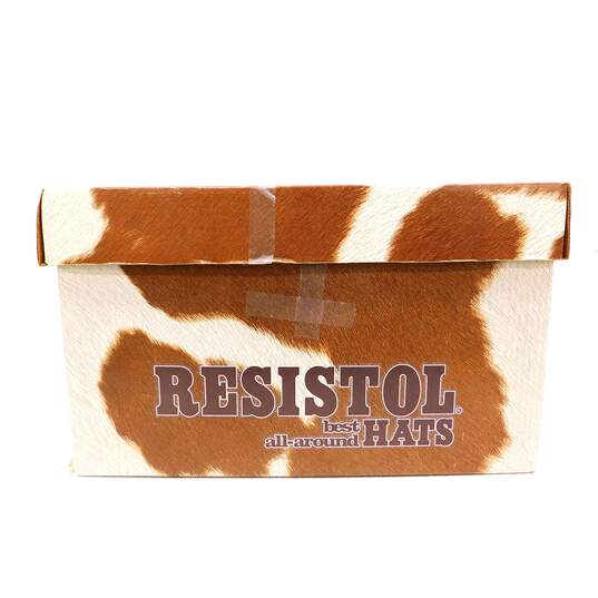 Resistol Dalton Bone XX Premium Wool Cowboy Hat Sz 6 3/4 54 IOB image number 11