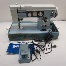 De Luxe Dressmaker Zig Zag Model No. SWA-2000 Sewing Machine
