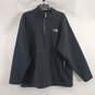 The North Face Men Black 1/4 Zip Sweater XL image number 1