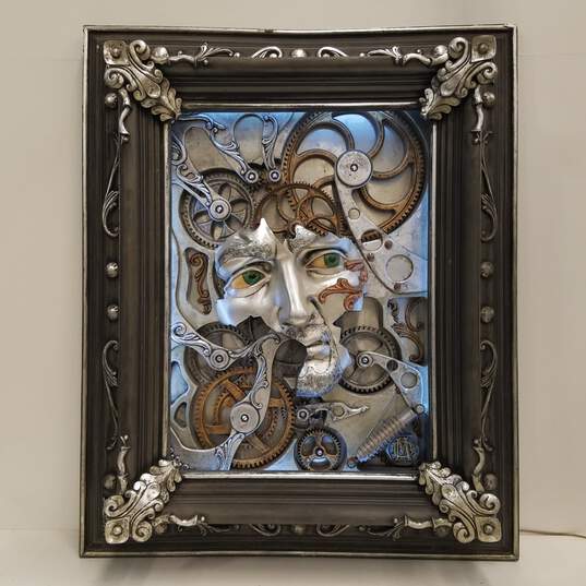 Dale Mathis  -David Mechanica-  Large Mechanized Wall  Sculpture image number 4