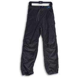 Hollister Womens Gray Flat Front Slash Pocket Pull-On Jogger Pants Size XS