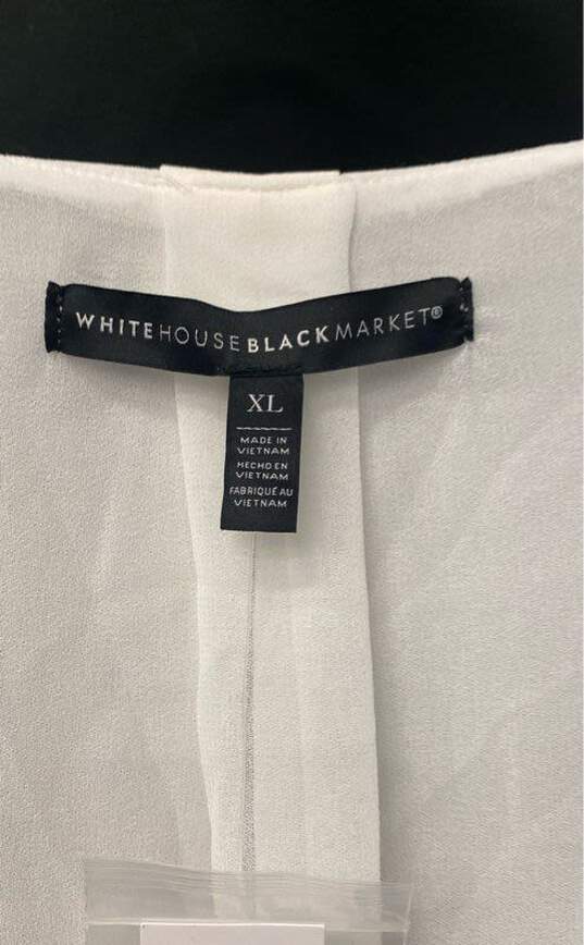 White House Black Market White Long Sleeve - Size X Large image number 3