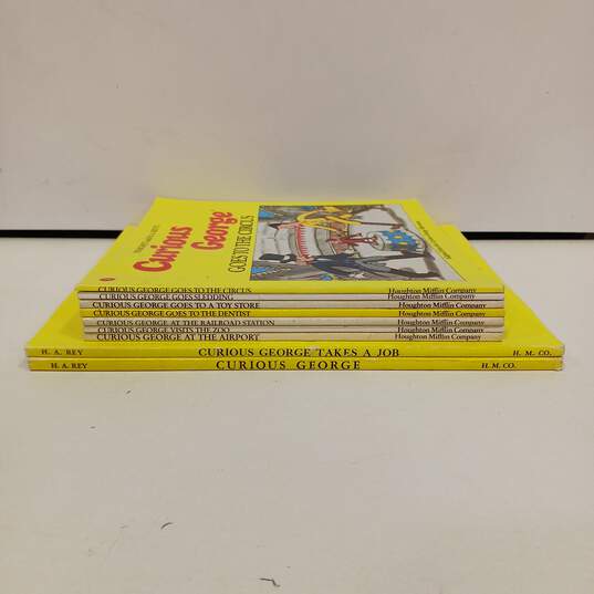 Bundle of 9 Assorted Curious George Books image number 3