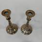 PAIR OF SILVERPLATED CANDLE STICKS image number 4