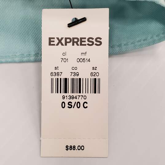 Express Women Blue Jeans Sz 0s NWT image number 5