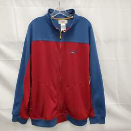 VTG Reebok MN's Red & Blue Track Suit Jacket Size XL
