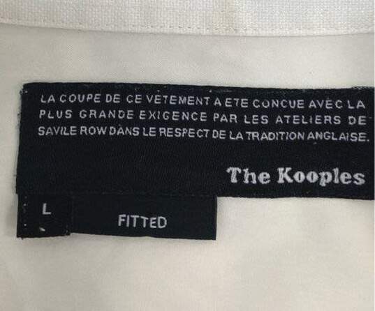 The Kooples White Long Sleeve - Size Large image number 3