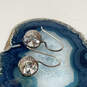 Designer Silpada Sterling Silver Cinema Star Cubic Zirconia Drop Earrings image number 1