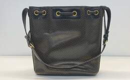 Dooney & Bourke Leather Drawstring Shoulder Bag Black alternative image