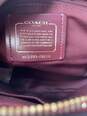 Certified Authentic Coach Rose Metallic Cross Body Purse image number 5