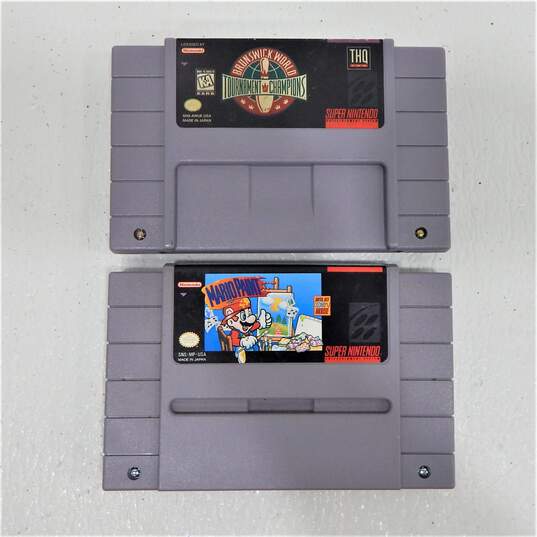 5 ct. SNES Super Nintendo Game Lot image number 3
