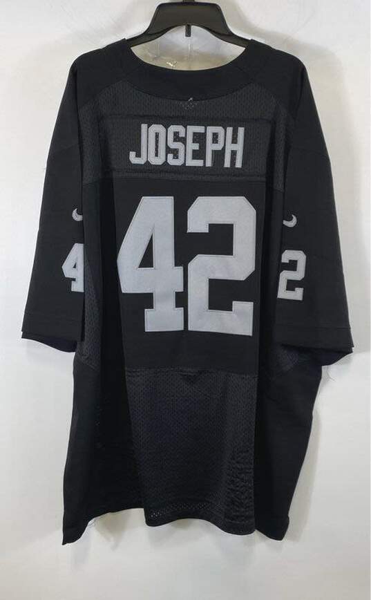 Nike Mens Black Las Vegas Raiders Karl Joseph #42 Football NFL Jersey Size 60 image number 2