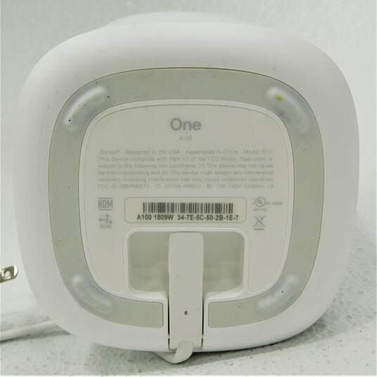 Sonos One Model A100 (1st Gen.) White Smart Speaker w/ Original Box and Accessories image number 5