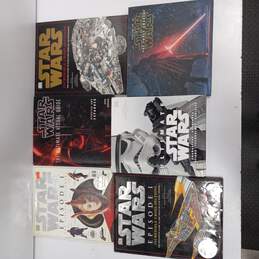 Bundle of Six Assorted Star Wars Universe Books