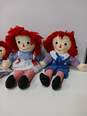 Bundle of 4 Raggedy Ann Doll In Various Sizes image number 3