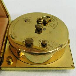 Vintage Phinney Walker Travel Windup Alarm Clock, Radium Glow, Made In Germany alternative image