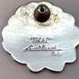 Designer Laurel Burch Silver-Tone Enamel Flower Imai Signed Drop Earrings image number 4