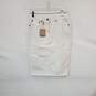 Boden White Cotton Blend Denim Skirt WM Size 6 R NWT image number 1