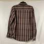 Men's Plaid Carhartt Relaxed Button-Down Shirt, Sz. M image number 2