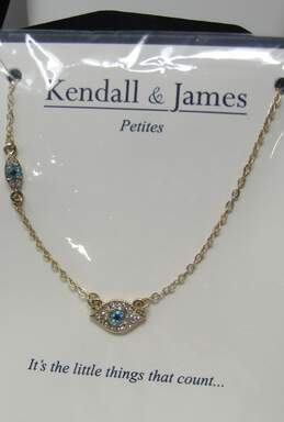 Kendall & James Fashion Eye Necklace
