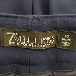 New York & Company Women Blue Dress Pants Sz 10 NWT