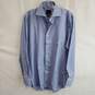 David Donahue Trim Long Sleeve Full Button Up Dress Shirt Size 15.5 (32/33) image number 1