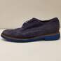 Cole Haan Air Harrison Suede Wool Lace Up Shoes Blue 9.5 image number 2