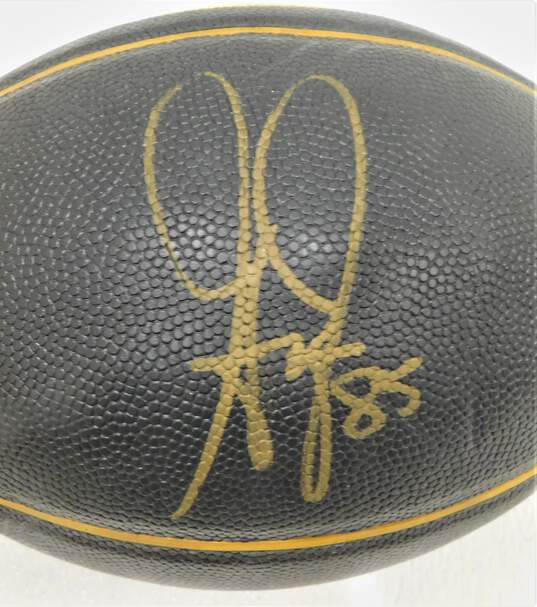 Greg Jennings Autographed Football w/ COA Green Bay Packers image number 1