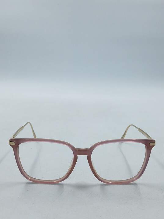 Longchamp Pink Square Eyeglasses image number 2