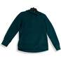 Green Tea Mens Green Drawstring Long Sleeve Pullover Hoodie Size S image number 1