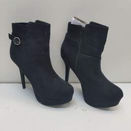 Just Fabulous Dolly Women Booties Black Size 9