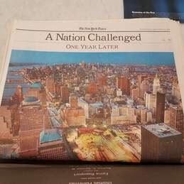 New York Times Newspaper Sept 12, 2001 Late Edition 9/11 Lot alternative image