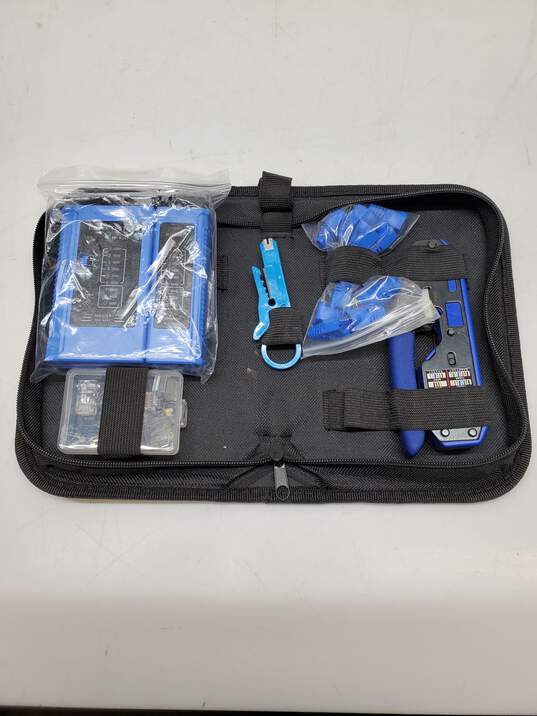 Ethernet Cable Stripping/Cutting Kit w/ Tester image number 1