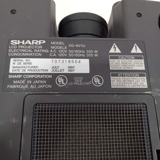 Sharp LCD Projector XG-N1U image number 7