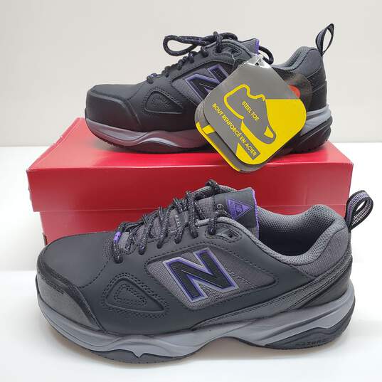 New Balance Women's 627 Steel-Toe Work Shoes Size 8 Wide image number 1