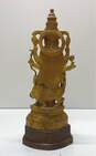 Sandal Wood Hand Crafted Deity 16 inch Tall Shiva Hindu Statue image number 4
