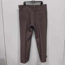 Levi's Brown Dress Pants Men's Size 42x32 alternative image